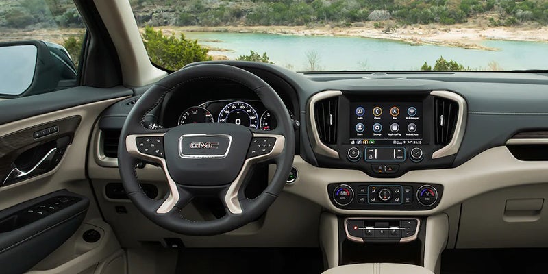 2022 GMC Terrain Entertainment Dashboard