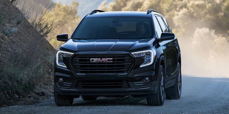 2022 GMC Terrain on road